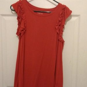 Maternity blouse - Orange